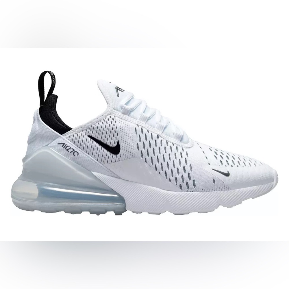 Nike Air Max 270 Gray and White Sneakers
